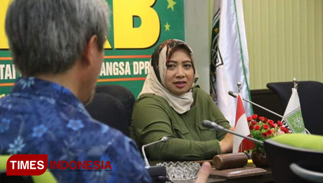 Hj Nihayatul Wafiroh, MA, anggota Fraksi PKB DPR RI. (Foto : Nihayatul Wafiroh for TIMES Indonesia)