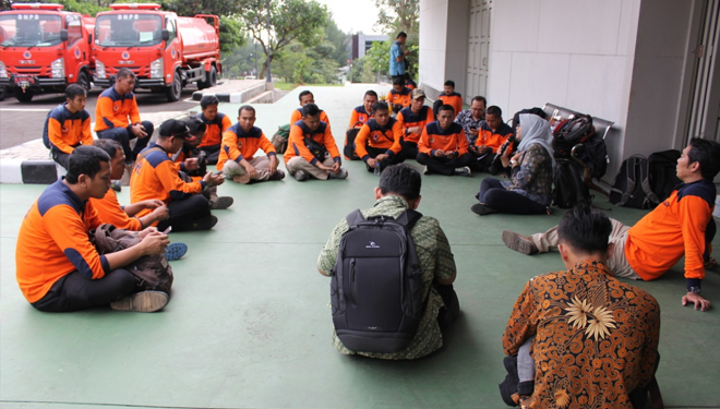 Pelatihan TIK yang diselenggarakan BNPB di Pusdiklat Sentul INA-DRTG, Bogor. (FOTO:istimewa)