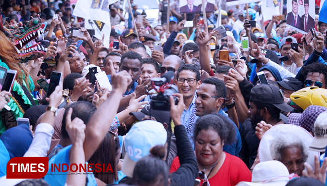 Sandiaga S Uno (FOTO: Tofik For TIMES Indonesia)