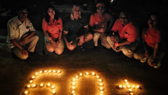 HARRIS Hotel & Residences Riverview Kuta participated in the annual worldwide Earth Hour