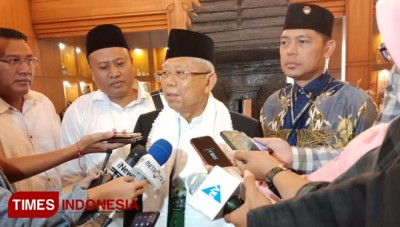 KH Ma'ruf Amin Sepakat Petugas KPPS Meninggal Dunia Diberikan Santunan