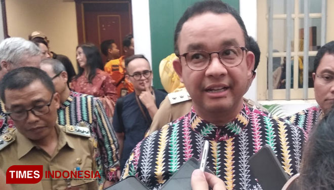 Gubernur DKI Jakarta Anies Rasyid Baswedan (FOTO: Rizki Amana/TIMES Indonesia)