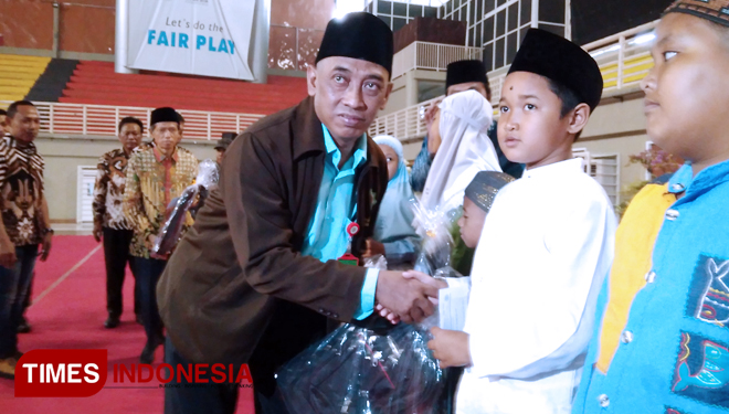 Peduli, Komunitas Wartawan Gresik Santuni Yatim Piatu