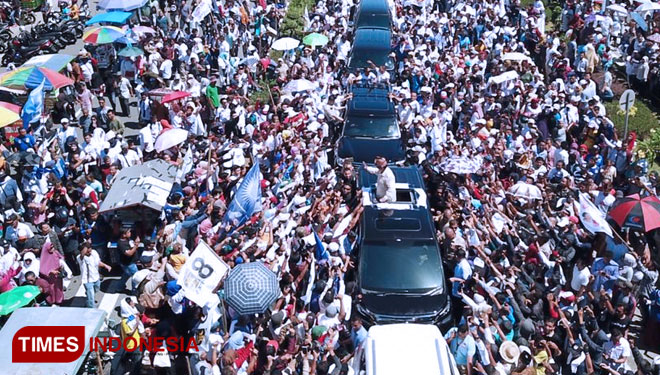 Di Padang, Prabowo: Maaf Saya Tidak Beri Amplop, Tapi Saya 