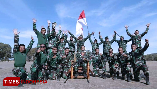 Top! TNI AD Juara Lomba Tembak AASAM 2019