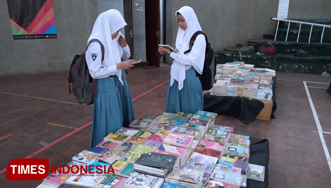 Bazar Buku di GOR Pelita Bondowoso, Ajak Masyarakat Berwawasan Luas