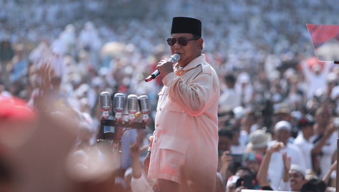 Kampanye Akbar Di GBK, Prabowo: Yakinlah Kita Pasti Menang - TIMES ...