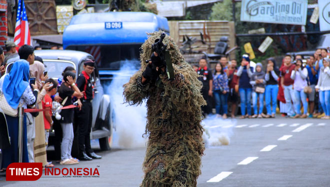 Korps Paskhas TNI AU. (FOTO: dok. TIMES Indonesia)