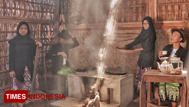 Dapur pengolahan Kopi Arabica dan Robusta, Kopi Jaran Goyang desa Kemiren Banyuwangi. (FOTO: Agung Sedana/ TIMES Indonesia)
