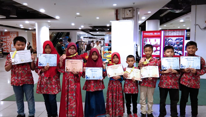Luar Biasa, 9 Siswa SD Islam Al-Muttaqin Gresik Borong Medali di Thailand