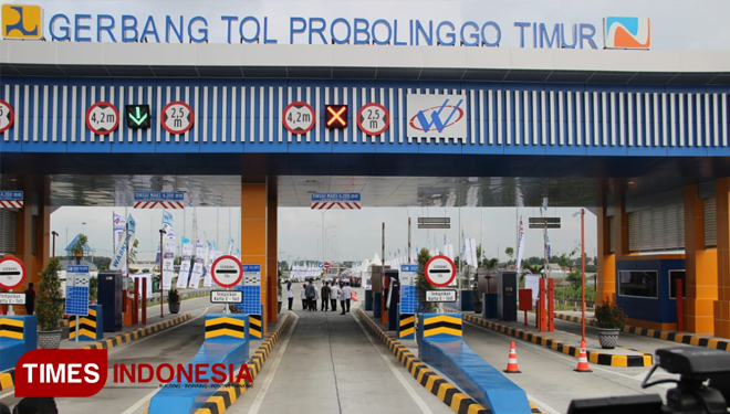 Gerbang tol Probolinggo Timur (FOTO: Dok. TIMES Indonesia)
