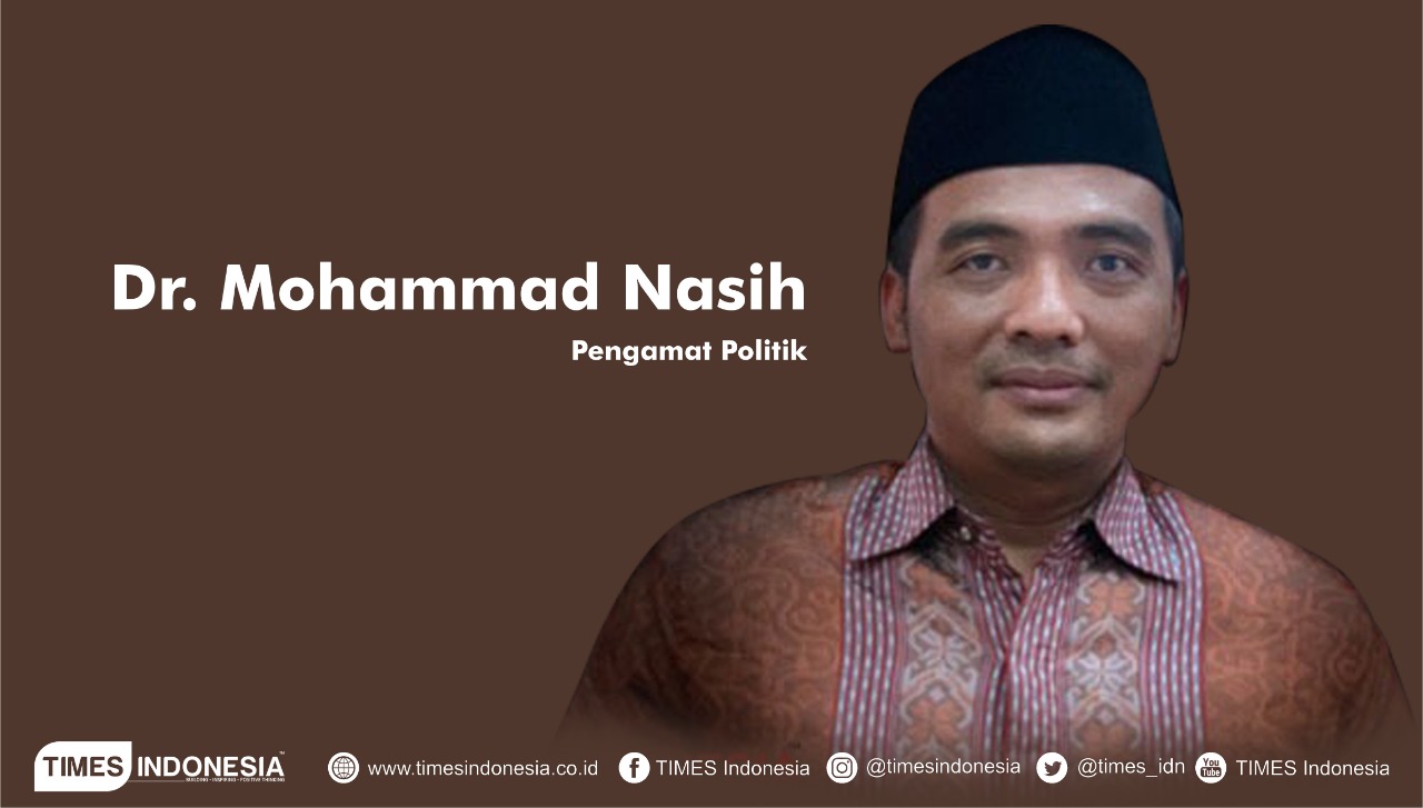 Pengamat Politik Dr. Mohammad Nasih (Grafis: Dena/TIMES Indonesia)