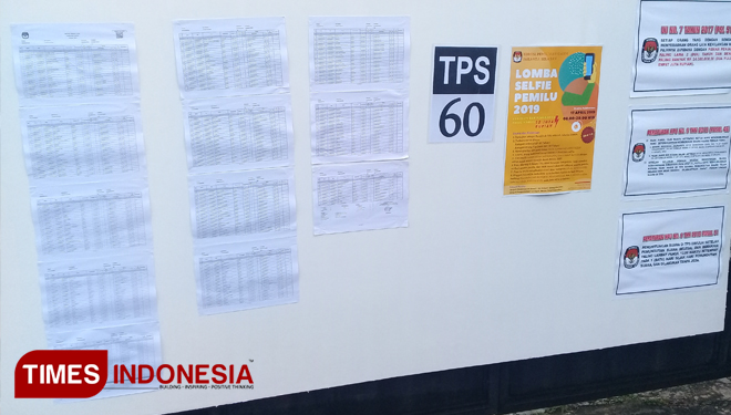 Suasana TPS 60 Cilandak Barat (FOTO: Rizki Amana/TIMES Indonesia)