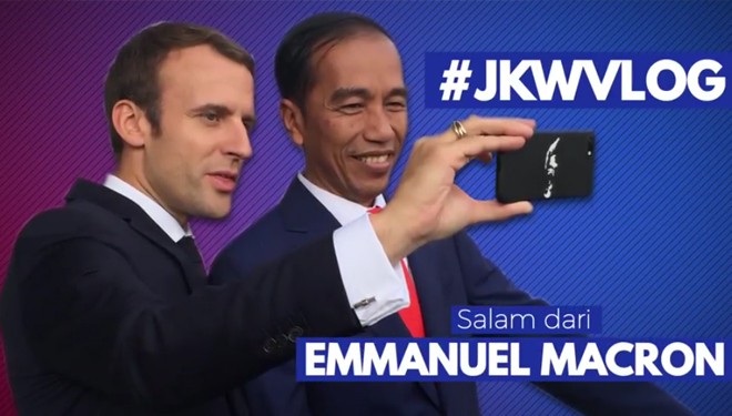 Jokowi ngevlog dengan pemimpin-pemimpin dunia (FOTO: youtube/@presidenjokowidodo)