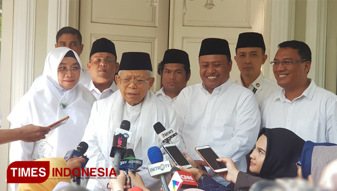 Cawapres nomor urut 01, KH Ma'ruf Amin (FOTO: Dok.TIMES Indonesia)