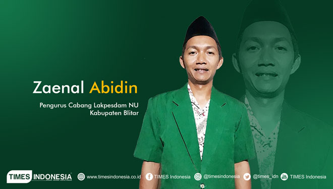 Zaenal Abidin, Pengurus Cabang Lakpesdam NU Kabupaten Blitar