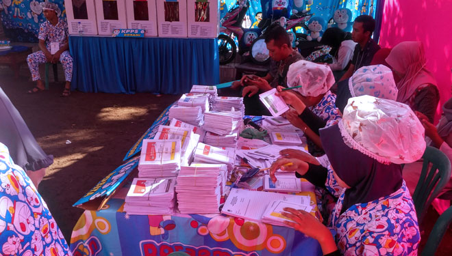 Proses Pemilihan dalam Pemilu 2019 di Kabupaten Bondowoso (FOTO: Istimewa)