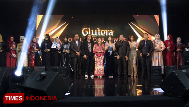 Pemenang top leader Gluver dari berbagai kota. (FOTO: Tria Adha/TIMES Indonesia)