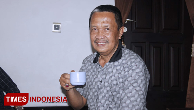 Ahmad Dhafir Ketua PKB Kabupaten Bondowoso (FOTO: Moh Bahri/TIMES Indonesia) 