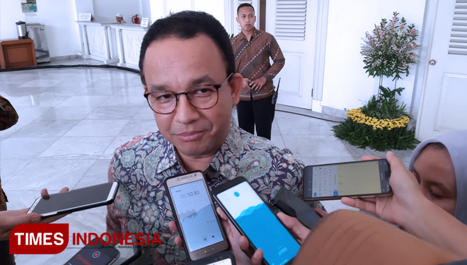Gubernur DKI Jakarta Anies Baswedan (FOTO: Rizki Amana/TIMES Indonesia)