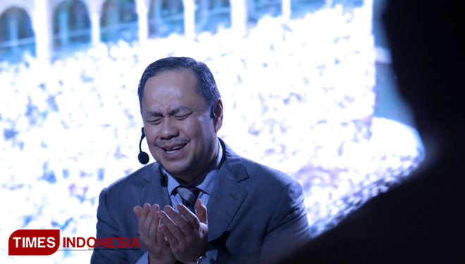 Tokoh Pembangunan Karakter, Ary Ginanjar Agustian. (foto: Edi Junaidi ds/TIMES Indonesia)