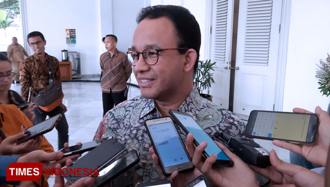 Gubernur DKI Jakarta Anies Rasyid Baswedan. (FOTO: Rizki Aman/TIMES Indonesia)