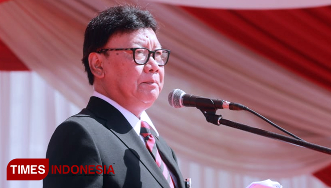 Menteri Dalam Negeri RI (Mendagri RI) Tjahjo Kumolo. (FOTO: Dok. TIMES Indonesia)