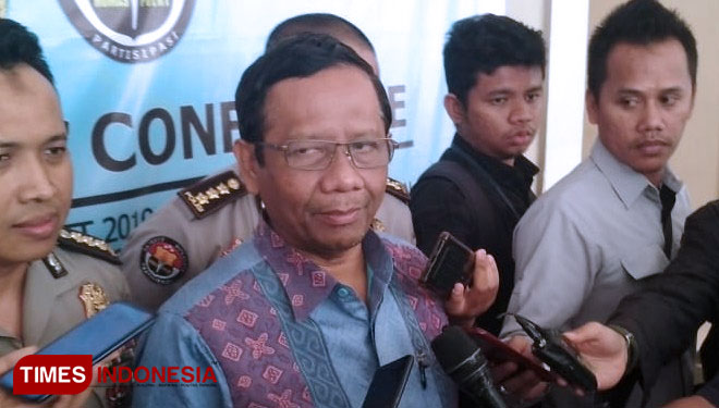Ketua Gerakan Suluh Kebangsaan (GSK) Mahfud MD. (FOTO: dok. TIMES Indonesia)