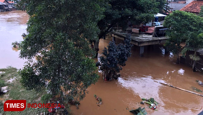 Banjir DKI Jakarta. (FOTO: Dok TIMES Indonesia)