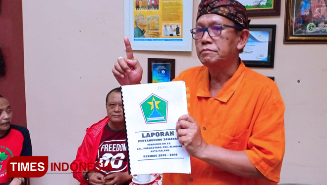 Insiator Kampung Glintung Go Green, Bambang Irianto (Foto: Imadudin M/TIMES Indonesia)