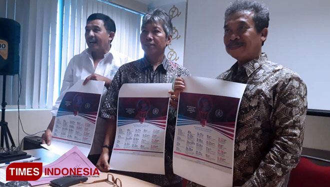 Rektor ISI Yogyakarta Agus Burhan (paling kanan). (FOTO: Dokumen/TIMES Indonesia)