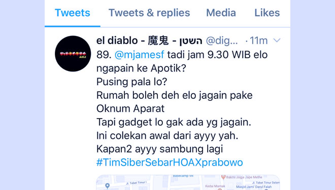 Ancaman dan pembukaan data pribadi kepada publik yang meresahkan inisiator AyoJagaTPS (FOTO: Yayat R Cipasang/TIMES Indonesia)