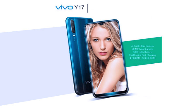 smartphone terbaru Vivo, yakni Vivo Y17 (FOTO: gizguide)