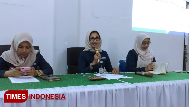 Konferensi Pers BPJS kesehatan Cabang Malang. (FOTO: Imadudin M/Times Indonesia)