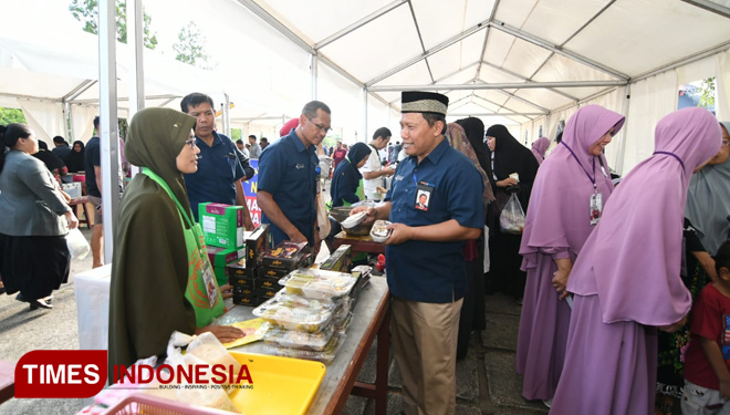 Pupuk Kaltim's Ramadhan Market: Zero Plastic Bag