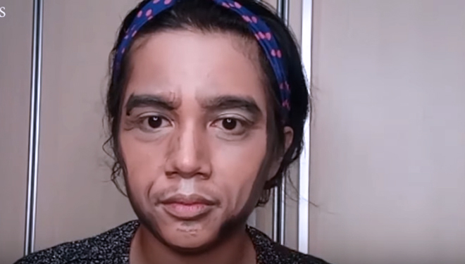Dinginkan Situasi, Jejets Bikin Video Makeup Transformation Versi Capres