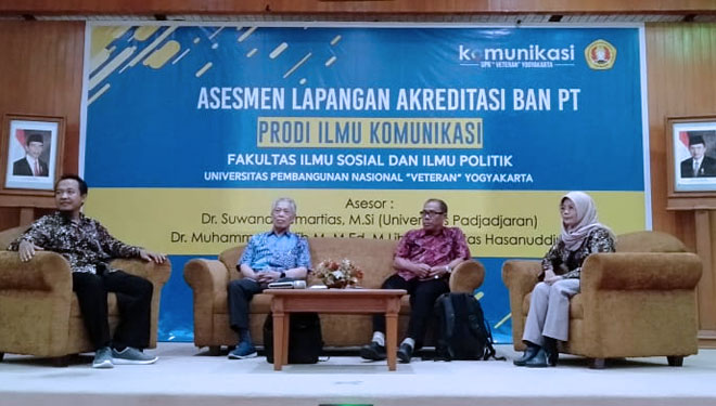 Kegiatan Asesmen dari BAN PT di UPN Veteran Yogyakarta. (FOTO: Istimewa/TIMES Indonesia)