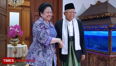 Pertemuan KH Ma'ruf dan Megawati untuk Bahas Hal Strategis 