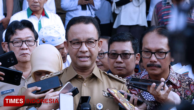 Gubernur DKI Jakarta Anies Rasyid Baswedan (FOTO: Rizki Amana/TIMES Indonesia)