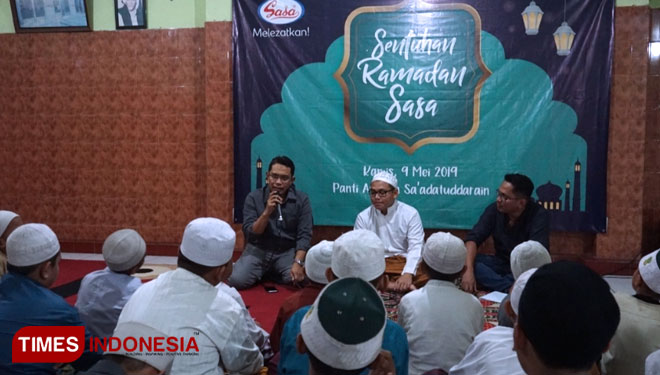 Ramadhan, PT Sasa Inti Berbagi 'Sentuhan' dengan Anak 