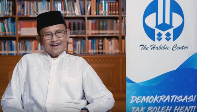 Presiden ke-3 RI Prof. Dr. Ing. BJ. Habibie dalam sebuah video yang diunggah The Habibie Center di YouTube, Minggu (19/5/2019).