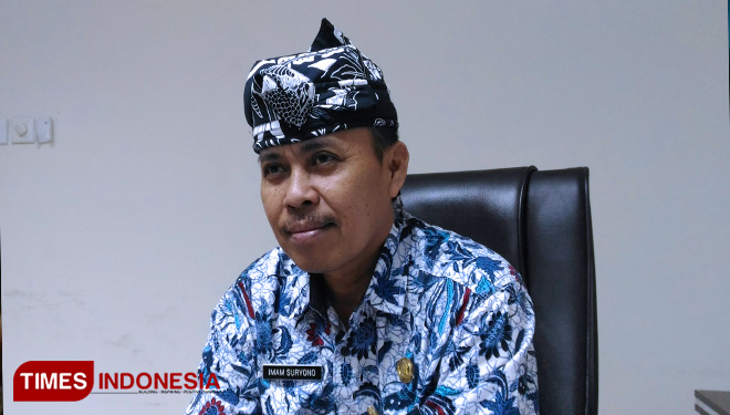 Plt Kepala Dinas Pariwisata, Imam Suryono. (FOTO: Muhammad Dhani Rahman /TIMES Indonesia) 