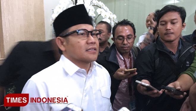 Ketua Umum PKB, Muhaimin Iskandar atau biasa dipanggil Cak Imin (FOTO: Edi Junaidi ds/TIMES Indonesia)
