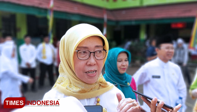 Kepala Dinas Kesehatan (Dinkes) DKI Jakarta Widyastuti. (FOTO: Rizki Amana/TIMES Indonesia)