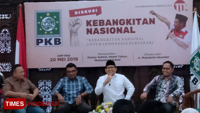 Dewan Pimpinan Pusat Partai Kebangkitan Bangsa (DPP PKB) hari ini menggelar diskusi nasional (foto: Edi Junaidi ds/TIMES Indonesia)