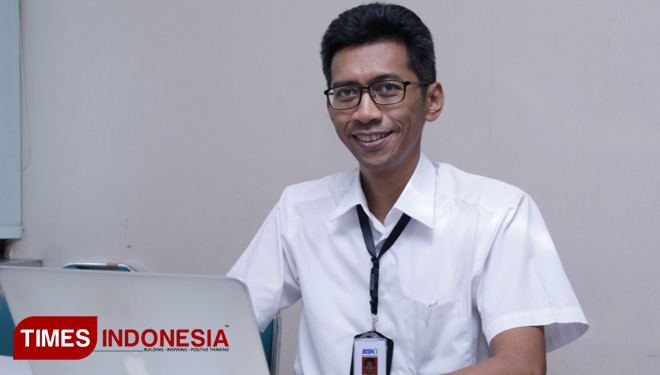 Pelaksana Tugas Direktur Standar Nasional Satuan Ukuran Mekanika, Radiasi, dan Biologi BSN, Agustinus Praba Drijarkara. (FOTO: Humas BSN for TIMES Indonesia)