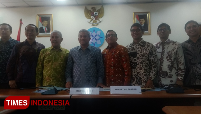 Jajaran anggota Dewan Pers Periode 2019-2022 (FOTO: Yayat R Cipasang/TIMES Indonesia)