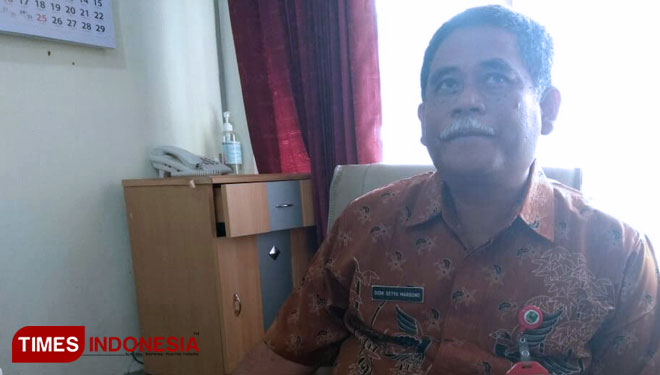 Didik Setyo Margono, Kepala Bidang Pencegahan dan Pengendalian Penyakit (P2P) Dinkes Kabupaten Magetan. (Foto: M Kilat Adinugroho/TIMES Indonesia)