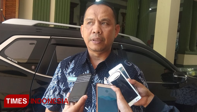 Pj Sekretaris Daerah Bondowoso Agung Trihandono. (FOTO: Moh Bahri/TIMES Indonesia) 