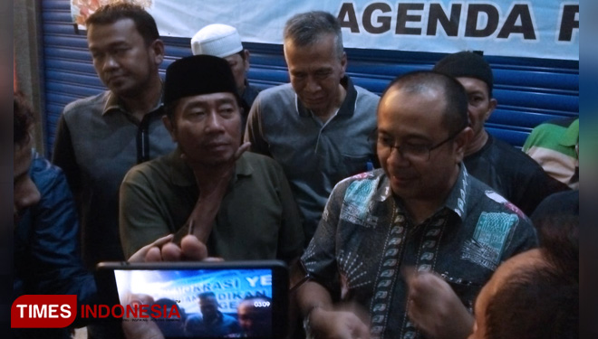 Press Conference Pembukkan Pasar Tanah Abang (FOTO: Rizki Amana/TIMES Indonesia)